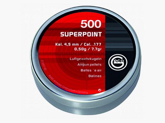 GECO Superpoint - Kal. 4,5 mm - 0,50g - 500 Stck.
