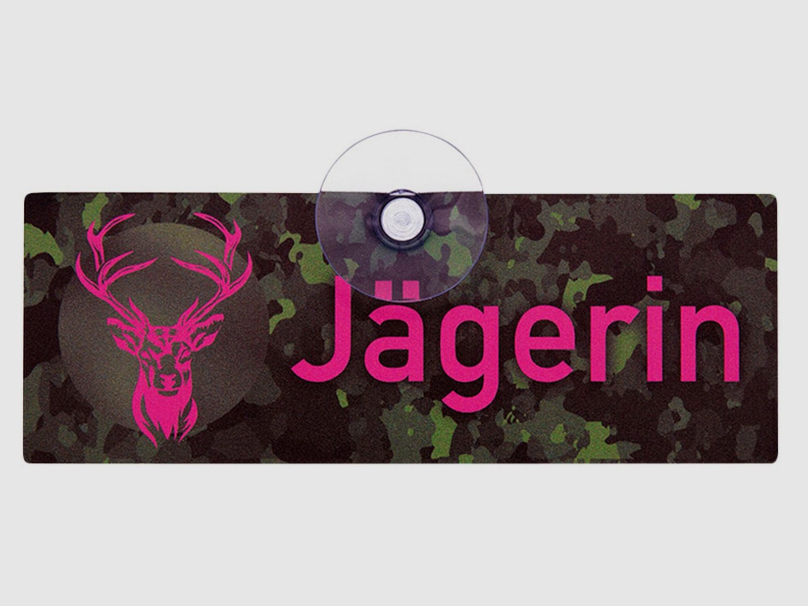 Wilde Hilde Original Autoschild Jägerin