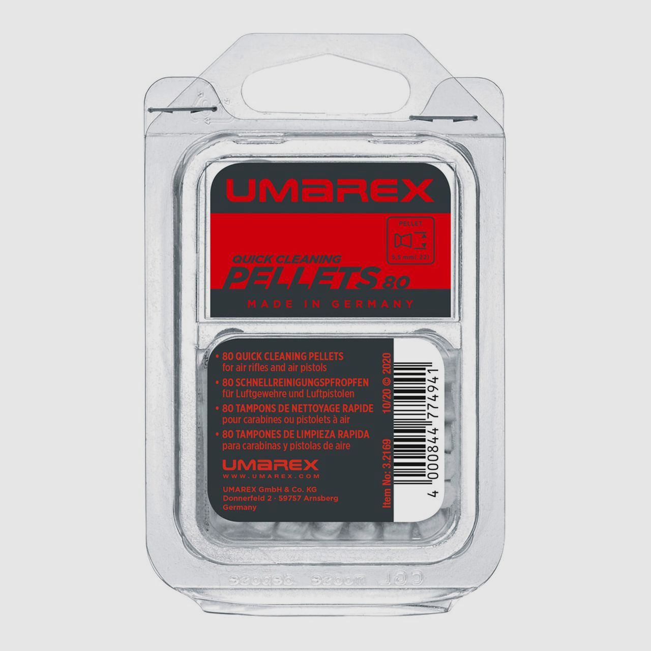 Umarex tapones de limpieza rápida 100 uds. Calibre 5,5mm