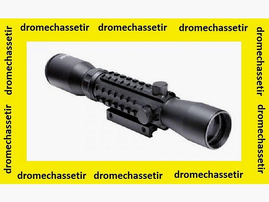 Lunette 4×32 a triple rail picatinny avec montage integré , reticule Mil-dot, SUN OPTICS USA