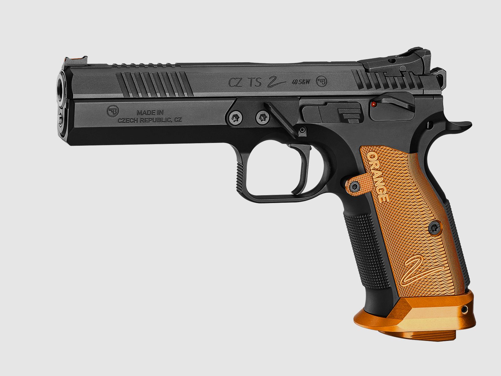 CZ TS 2 Orange / 9mmLuger / SA uniquement / 500 coups