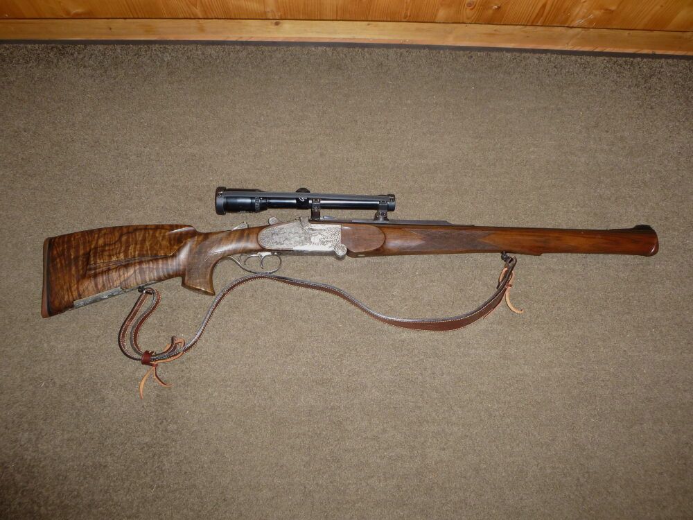 Otto Baier KS 88, left-handed, caliber .416 Rigby, 6x70R