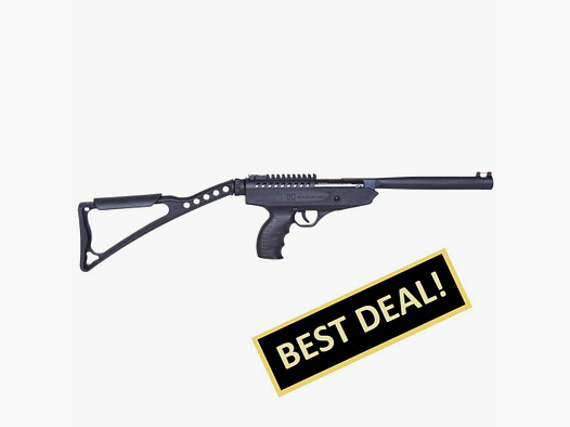 BO Langley Pro Sniper Zwart 4,5mm - Luchtdruk Veerdruk Knicklauf