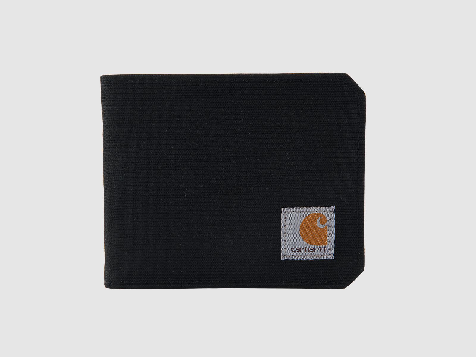 Carhartt Nylon Duck Bifold Wallet Men Black/Black