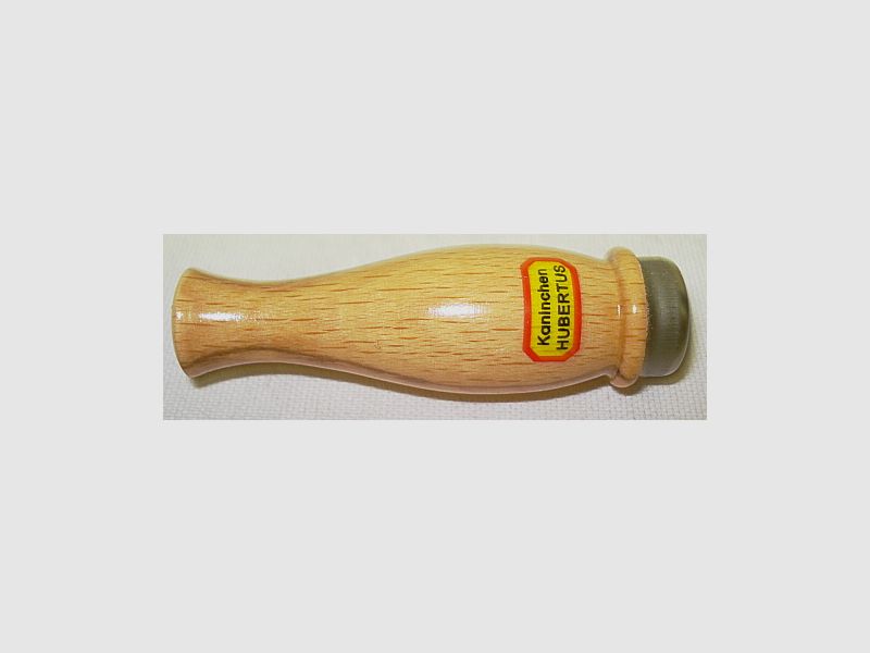 Hasen- & Kaninchenklage - mit Nickelkappe, Holz
