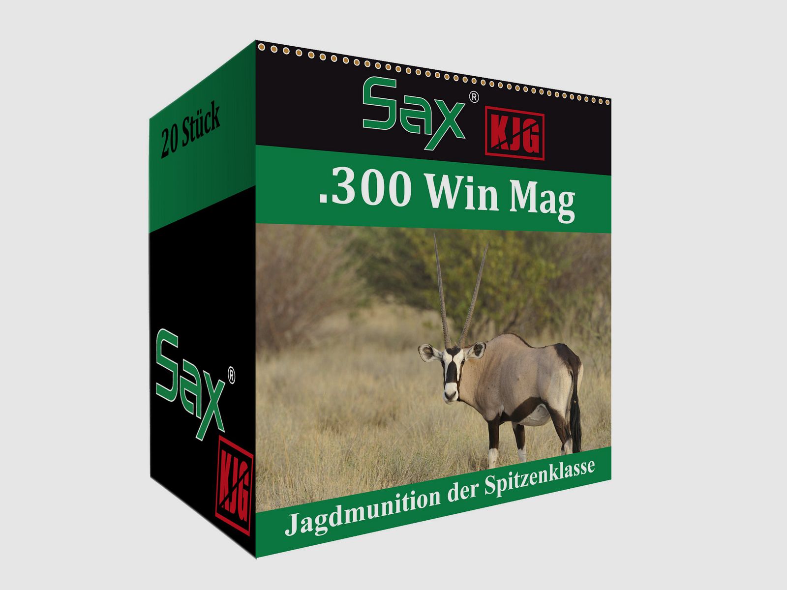 Sax Büchsenpatronen KJG-SR .300 Win. Mag. 154 grains