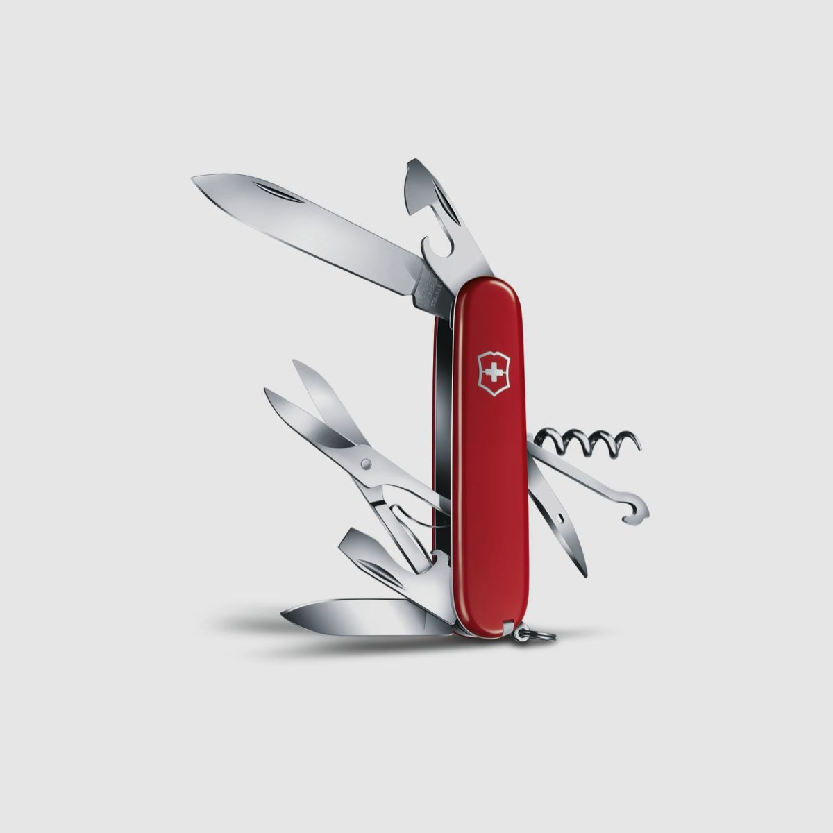 VICTORINOX Offiziersmesser Climber Rot