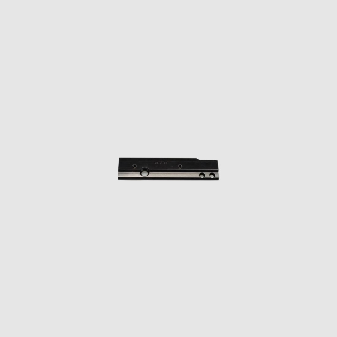 Weaver Side-Mount Base #3B lucido nero
