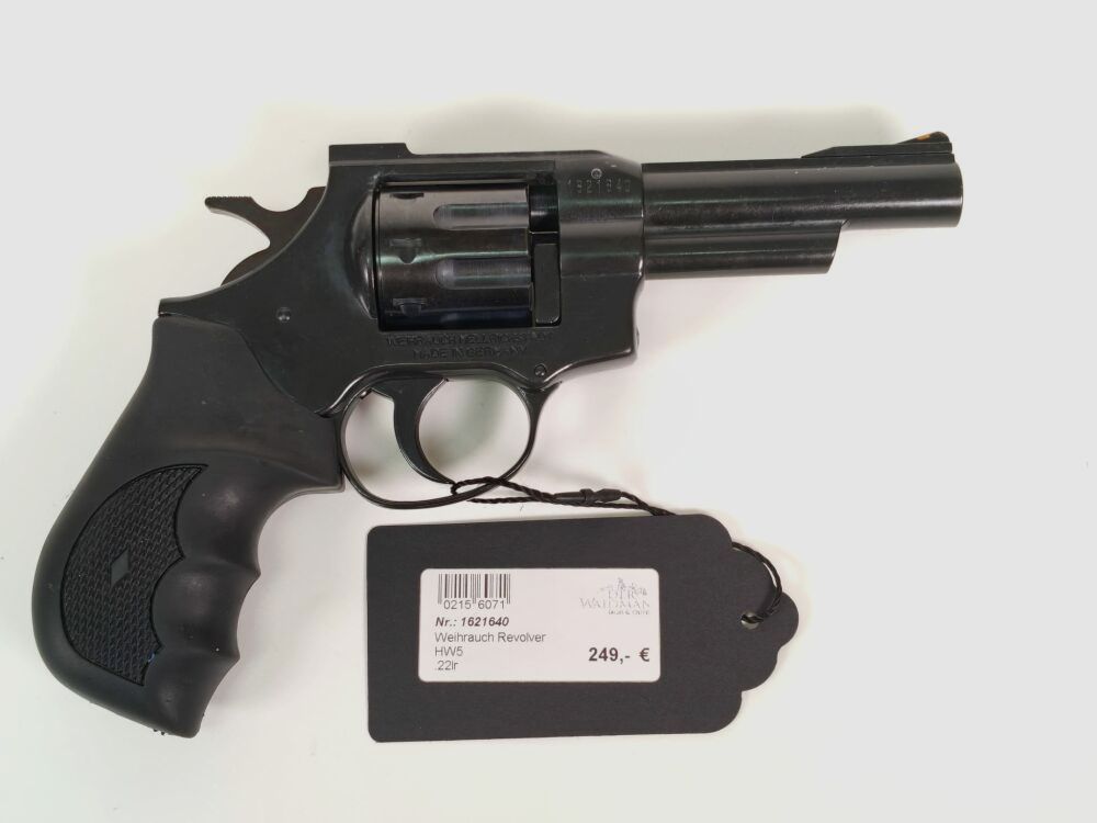 Weihrauch HW5 .22 lfb Revolver 10 cm HW 5