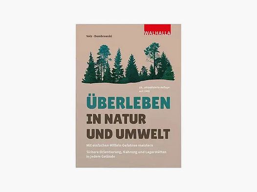 Éditions Walhalla Éditions Walhalla Livre Survivre dans la Nature et l'Environnement