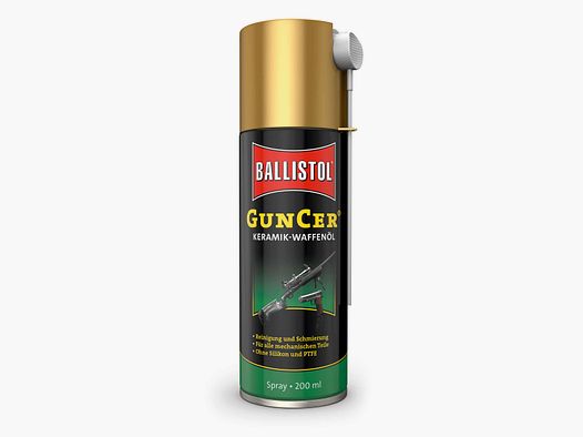 Ballistol GunCer Keramik Waffenöl - 200ml Spray