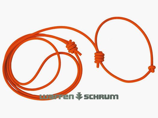 AKAH shoulder leash with collar round / diameter 8mm, made of BioThane