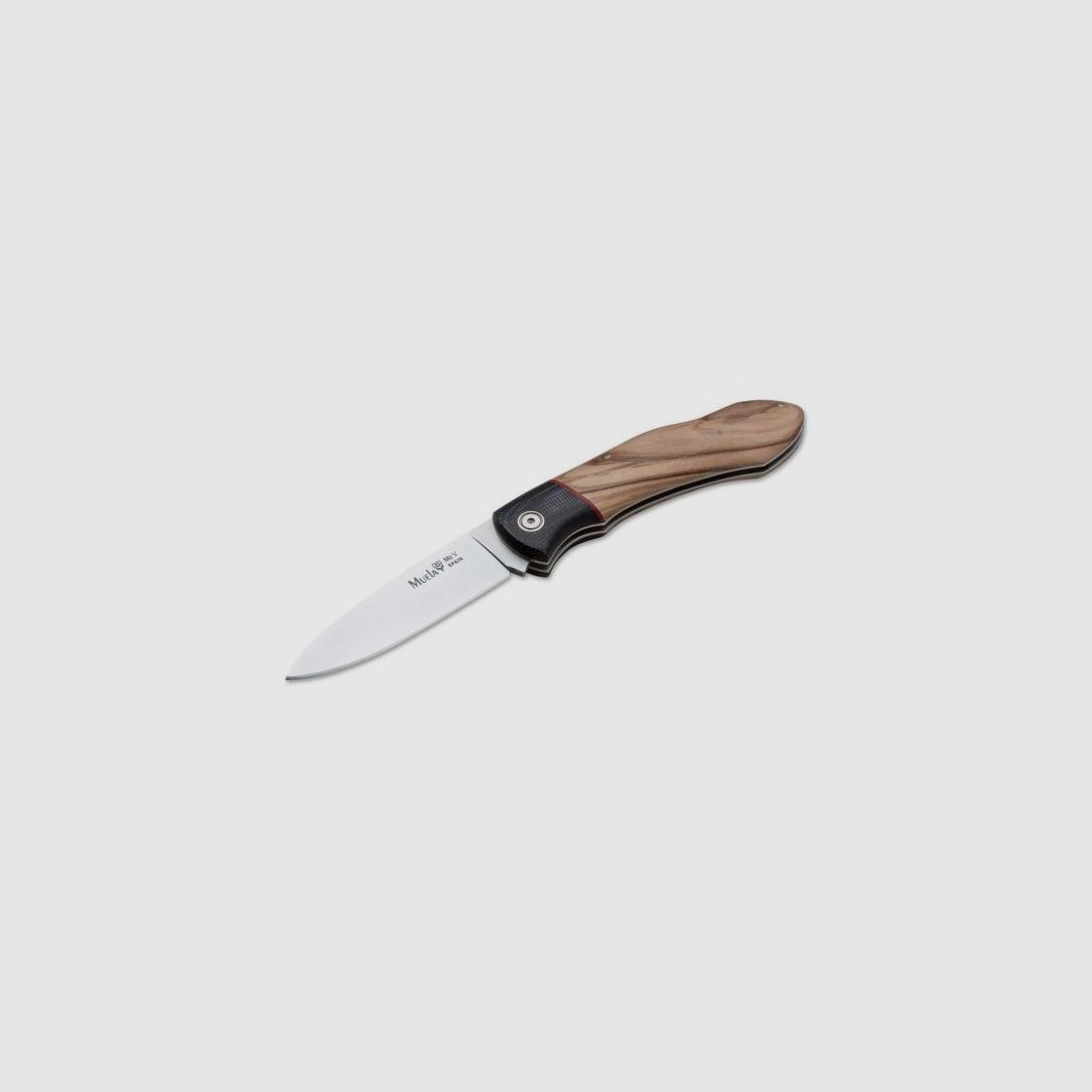 Muela Artisan legno d'ulivo coltello tascabile, Bild 1 von 4