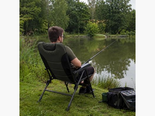 Folding fishing chair Seat 36x51cm Backrest 69x51cm