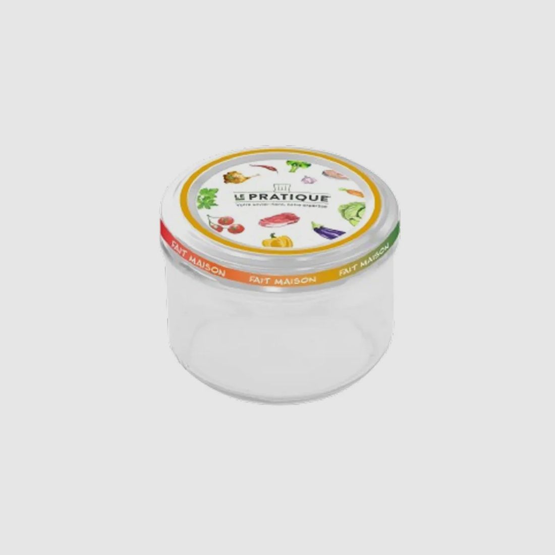 Set di 6 Barattoli Twist-off Sterilizzabili 200ml - Ø82mm, immagine 1 di 3