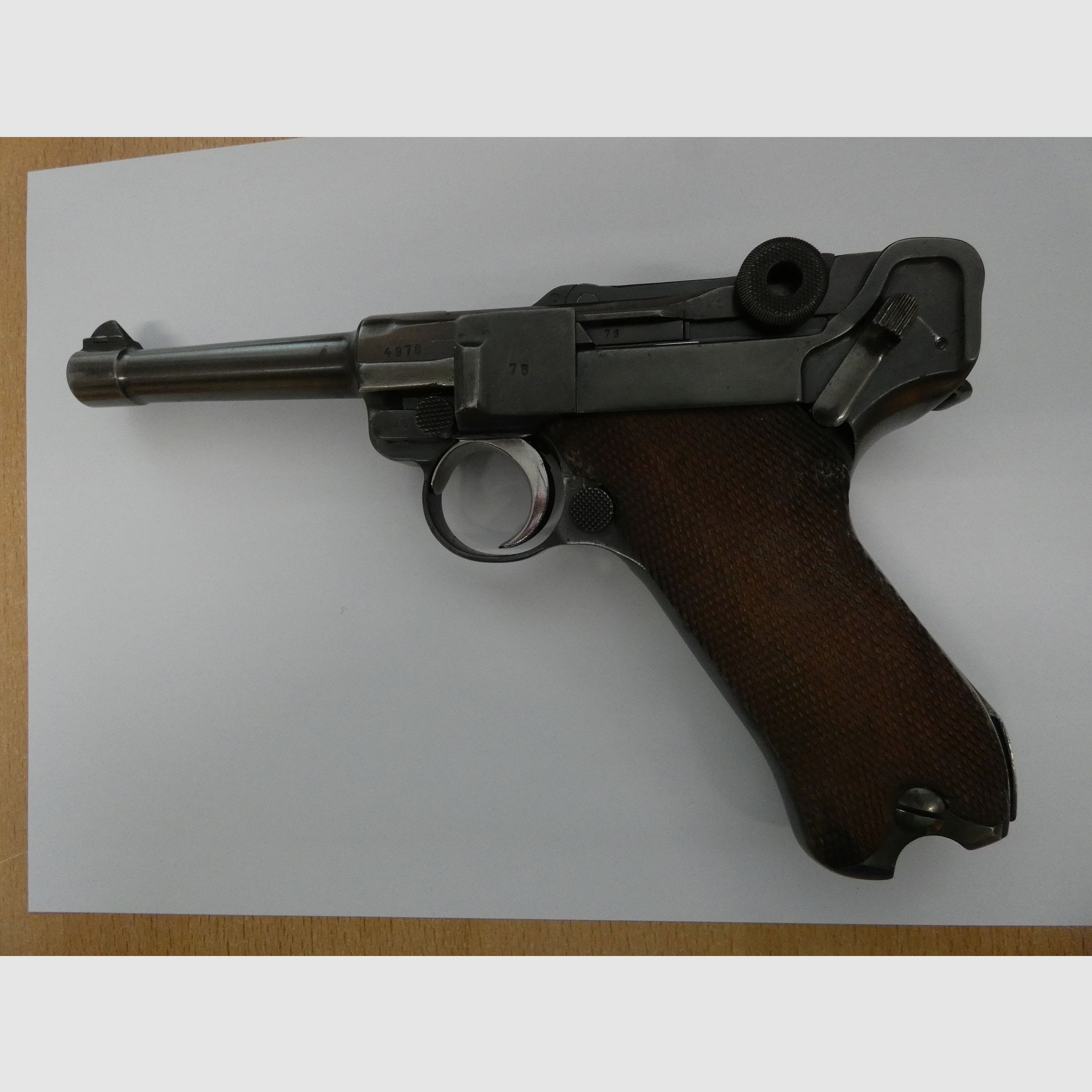 08 Selbstladepistole  9mm Parabellum 