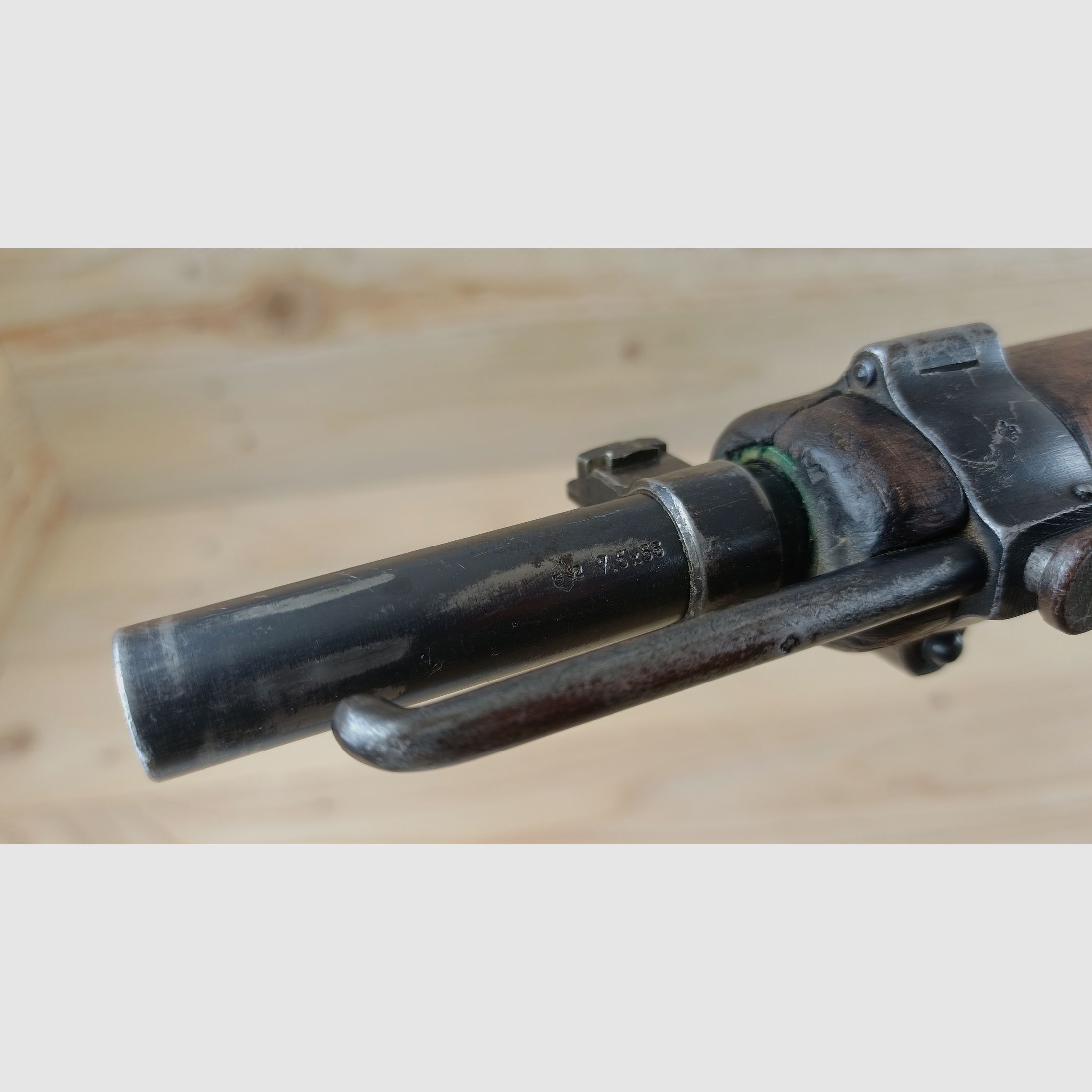Schmidt Rubin G11, Kal. 7,5x55 Swiss *gültiger deutscher Beschuss*
