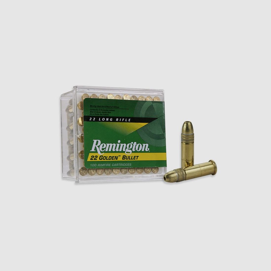 Box mit 100 Patronen .22LR Remington Golden Bullet Hollow Point 36gr Hochgeschwindigkeit