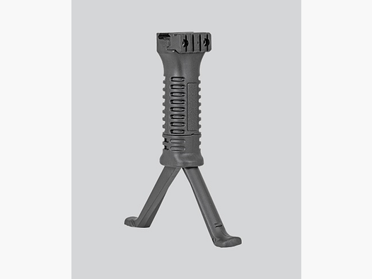 DLG Tactical – Frontgriff mit Zweibein – Schwarz – DLG-066
