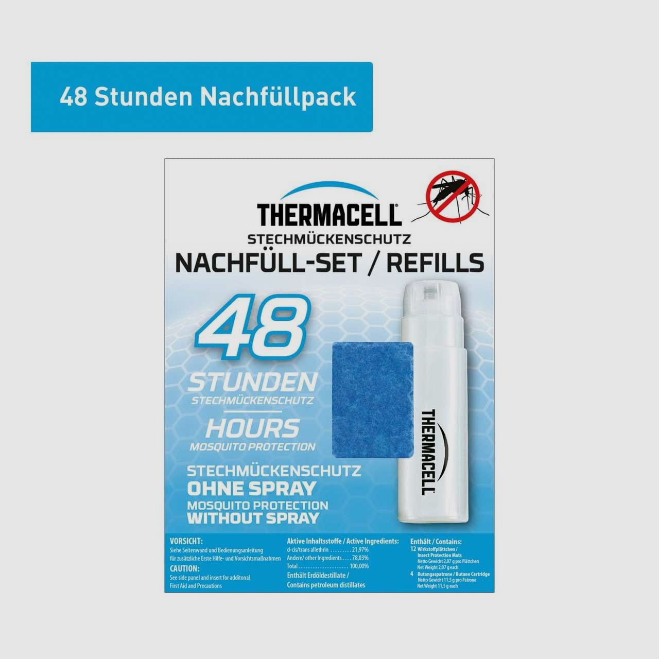 Thermacell R-4 Mückenabwehr Nachfüllpackung 48 Std. PT-19
