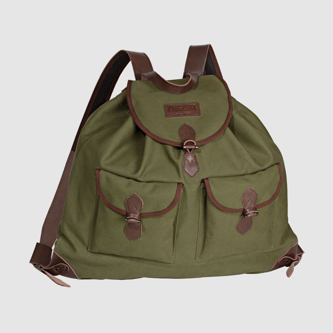 AKAH Rucksack Canvas "Lautlos"
