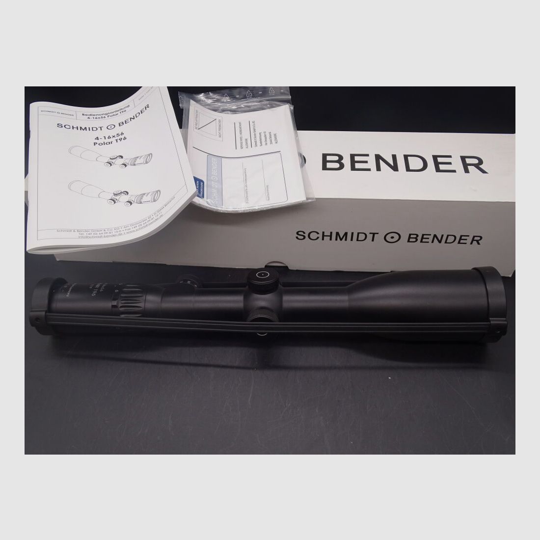 Schmidt & Bender T96 4-16x56 Polar LMZ P 2.BE NIEUWE T96 4-16x56 Polar