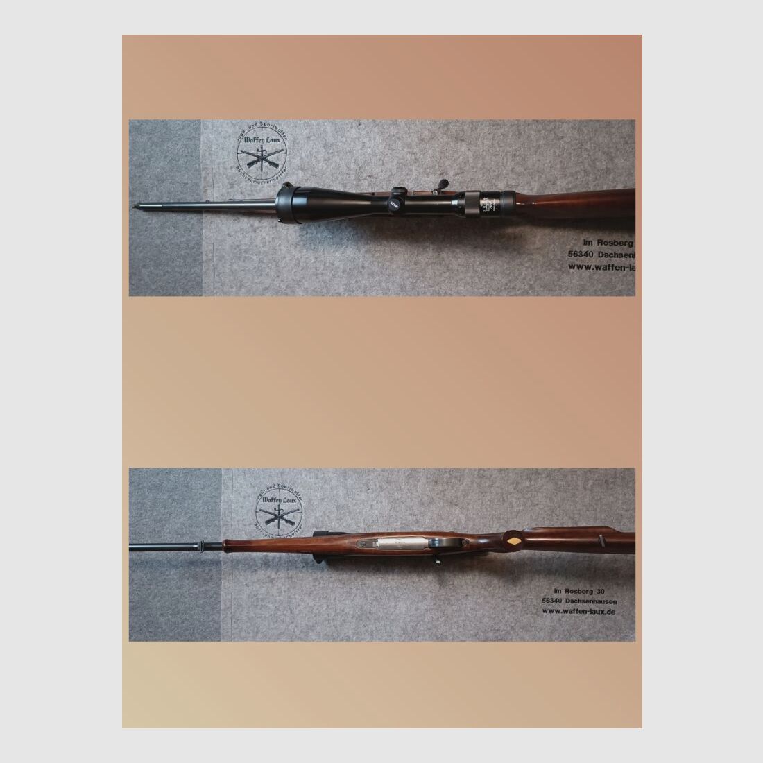Waffen Adamy Suhl Mauser Argentino 98er mit ZF Docter3-12x56