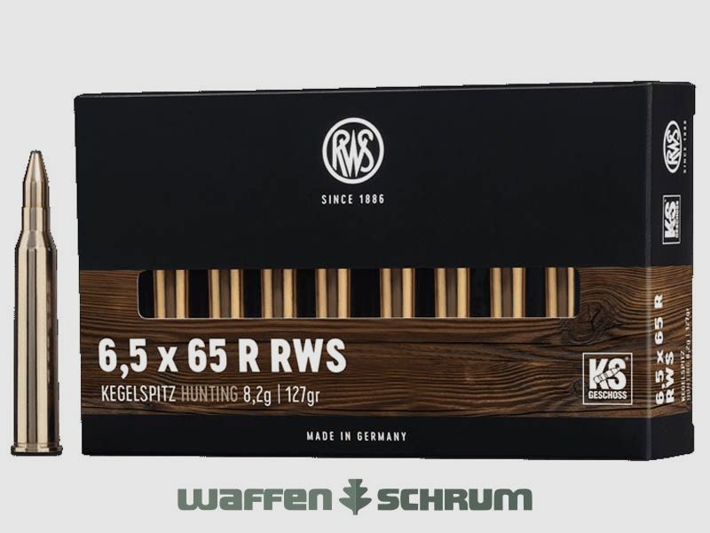 RWS Kegelspitz 8,2g - 127gr 6,5x65R RWS