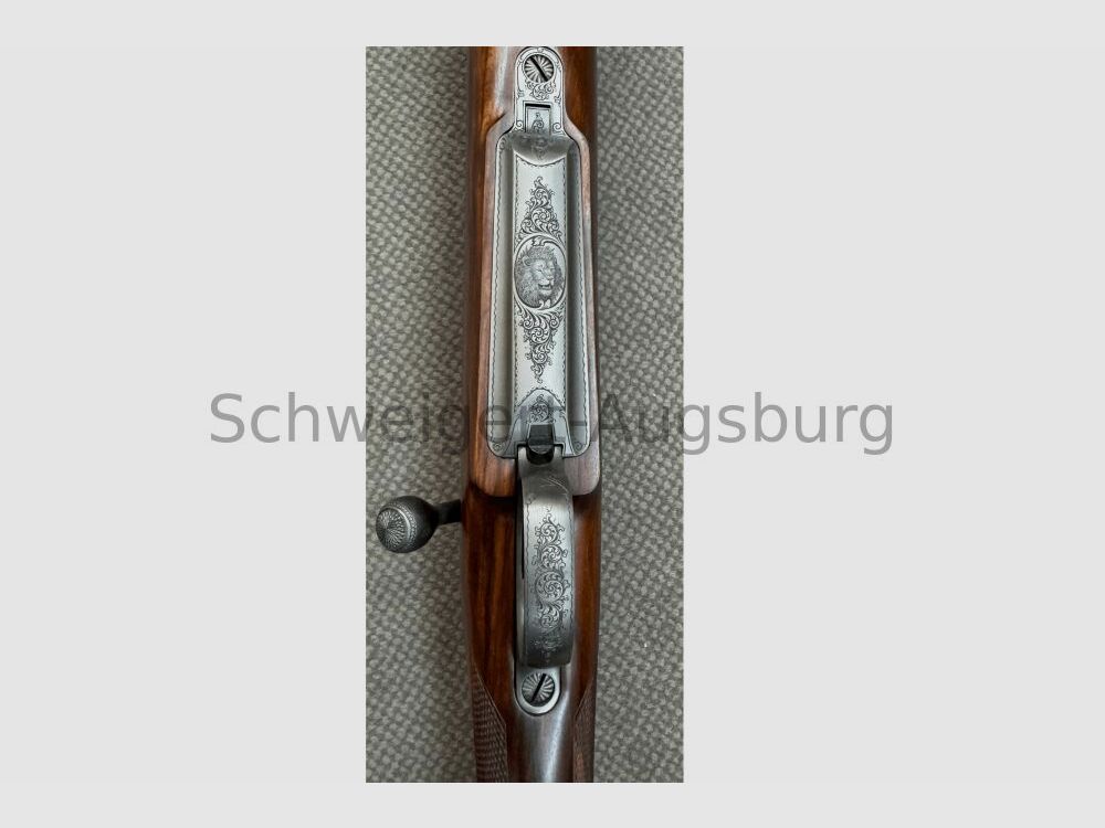 Brünner Custom Made Repetierbüchse, graviert .375H&H