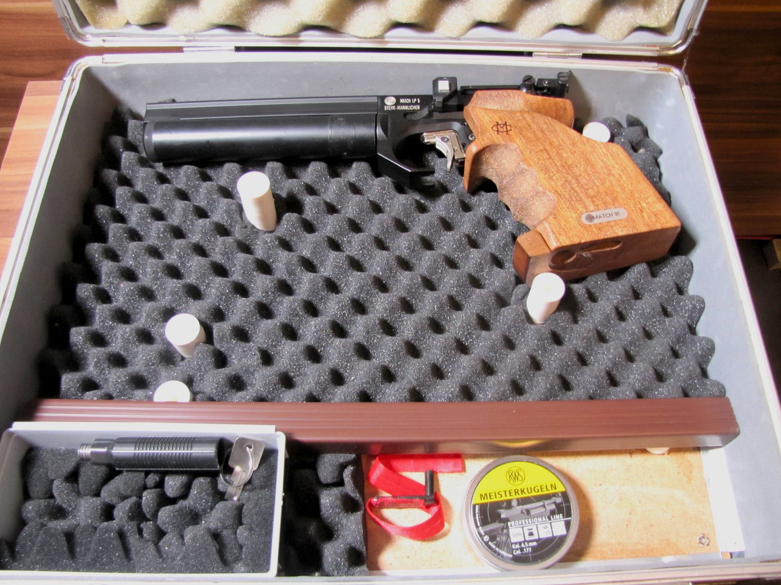 Steyr LP5 multi-shot air pistol