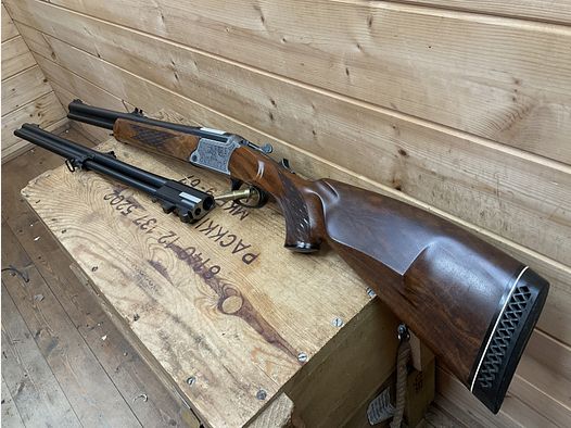 Blaser/Sauer BB97 Luxus Bockdoppelbüchse Kal..30-06, mit Wechsellauf BBF, B97 Kal..30-06, 12/70