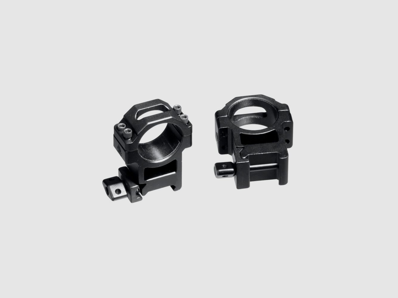 UTG Max Strength Anneaux (Profil moyen avec vis à bascule, Ø: 25,4 mm, hauteur: 15 mm.)