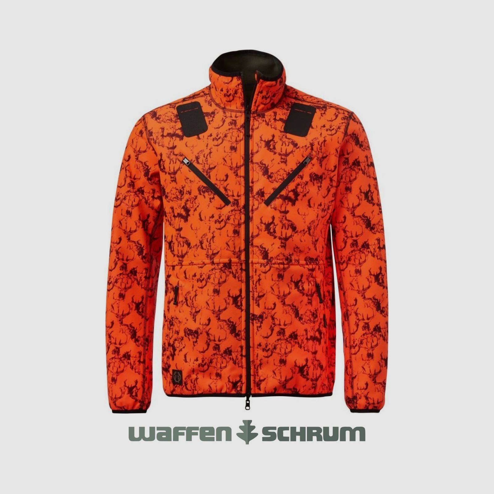 Chevalier Wendejacke Mist Windblocker High Vis Orange Deer