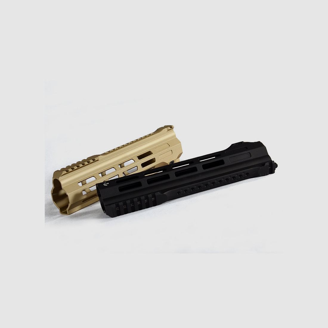 B&T M-LOK Overgrip Guardamanos para HK MR223 NEGRO, corto (para MR223 en 11"/14,5"/16,5")