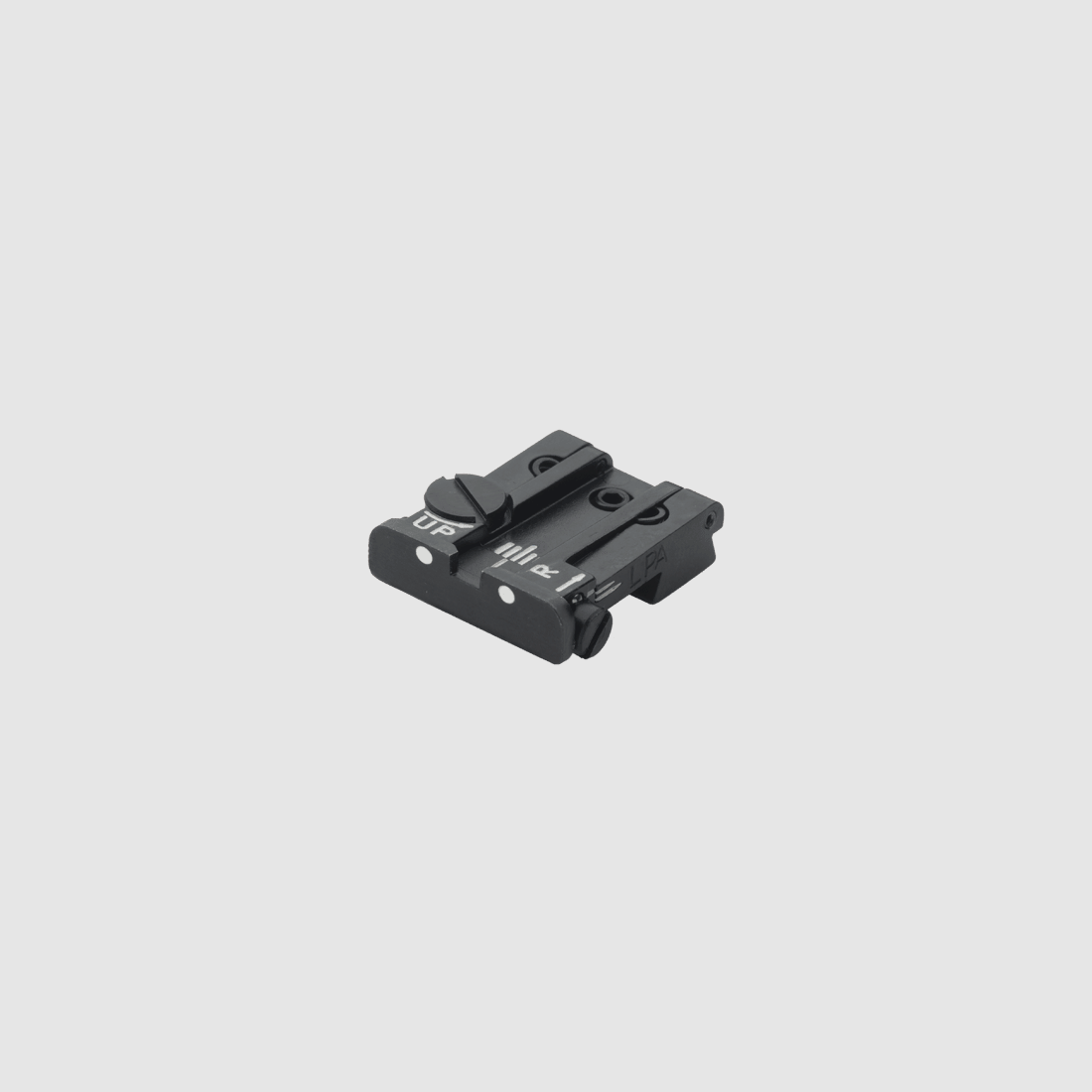 LPA Mikrometer-Visier TPU für Colt Government M1911A1, 2-Punkte ohne Korn
