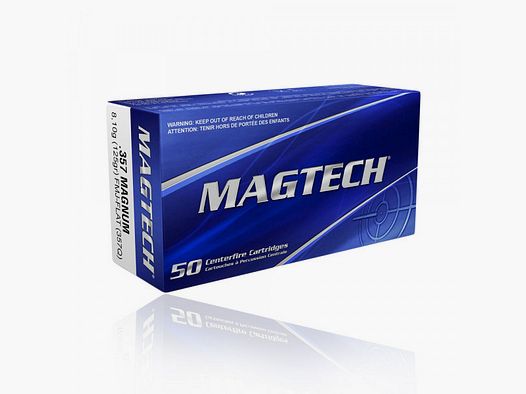 MAGTECH .357MAG. 158GRS FMJ-FLAT. - 50 CARTUCHOS
