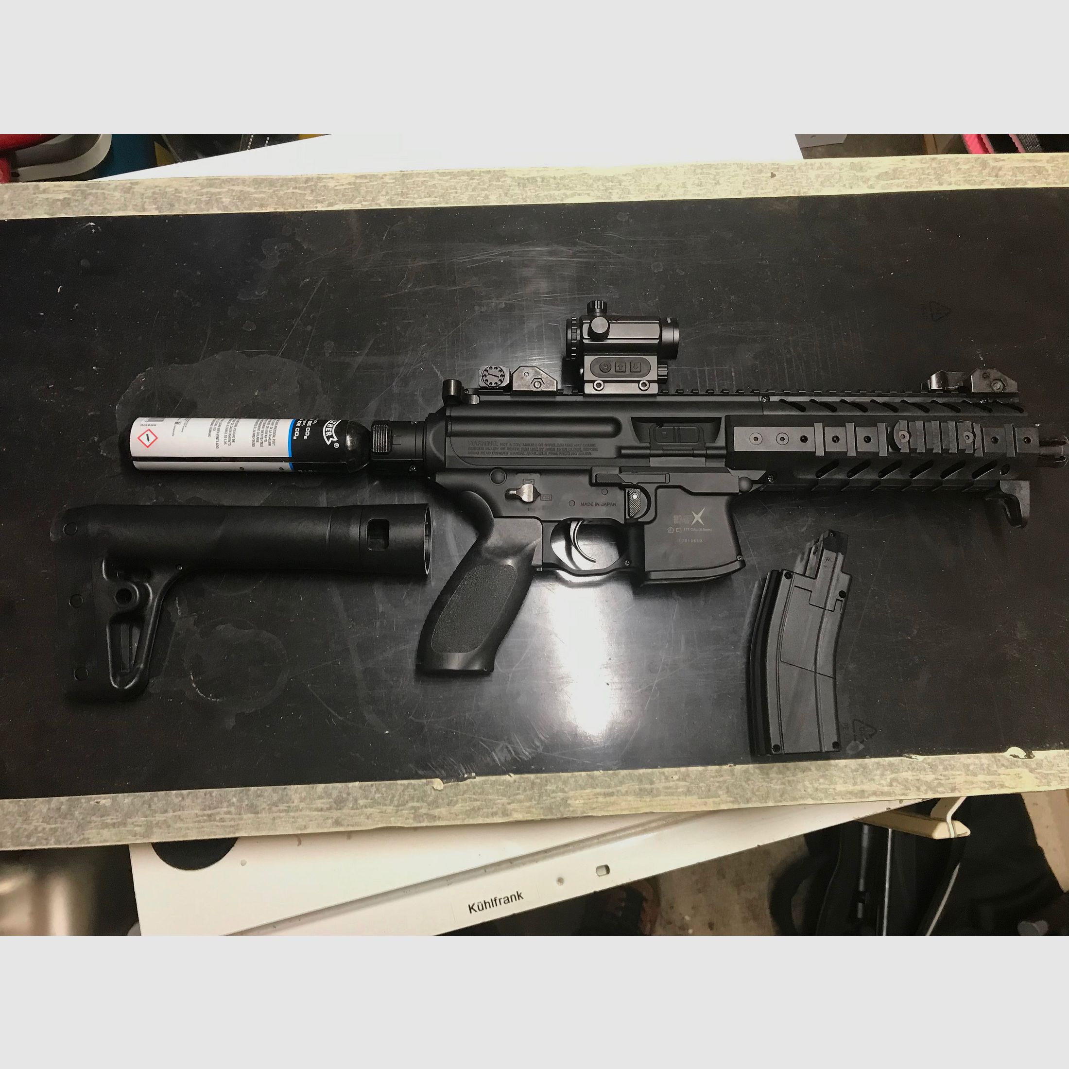 Sig Sauer MPX CO-2 Gewehr + Red Dot