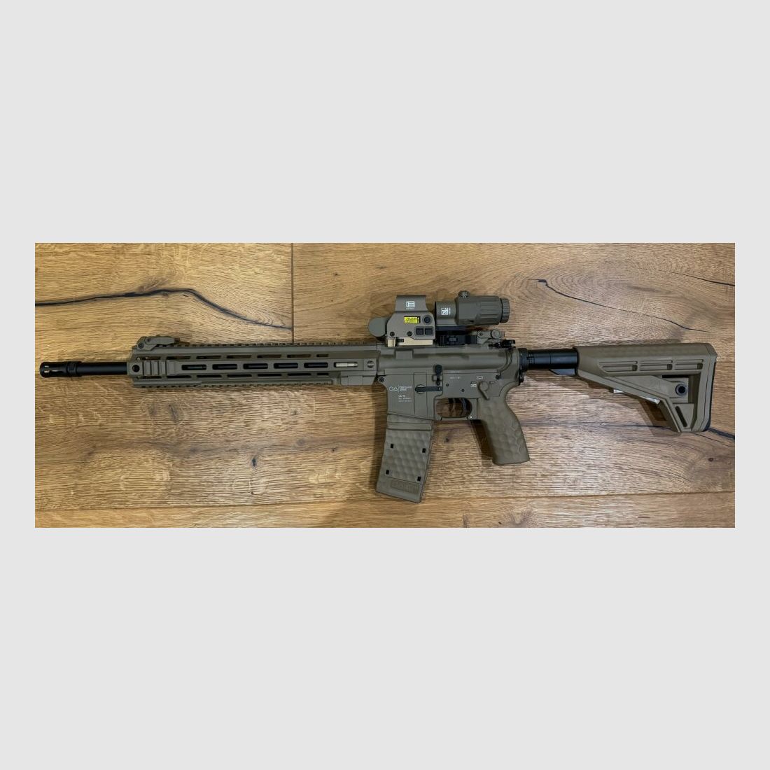 Oberland Arms OA-15 PR in 16,75" in FDE mit EOTECH EXPS3 -0 tan + G33 tan KSK-Spezial