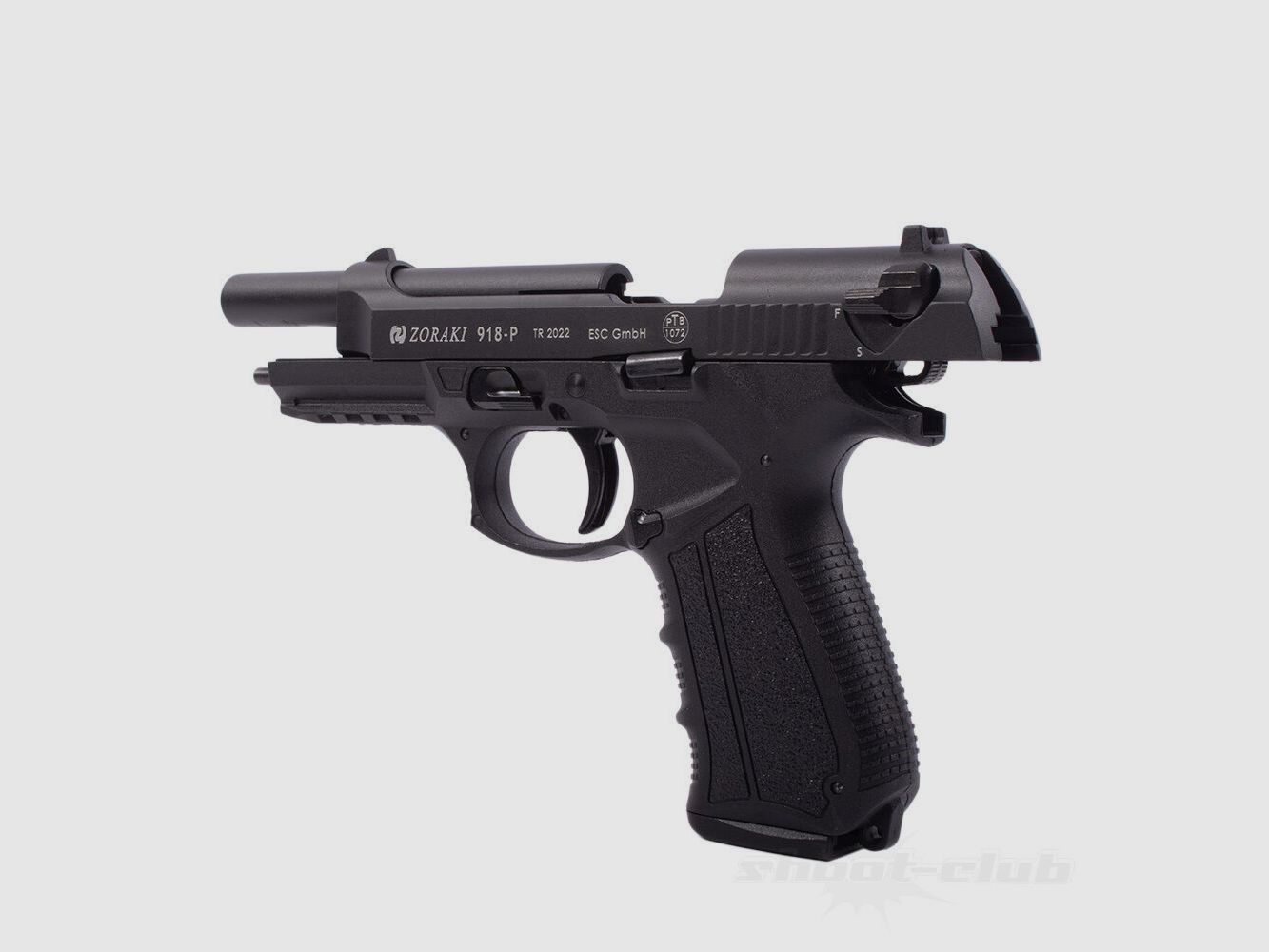 Zoraki 918-P Schreckschusspistole Brüniert 9 mm PAK