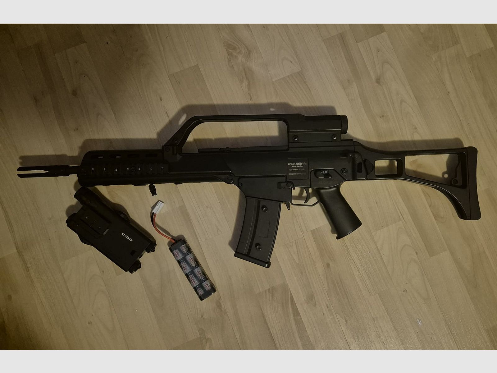GSG KSK-1K Airsoft G36 <0.5 Joule including magazine, batteries, charger