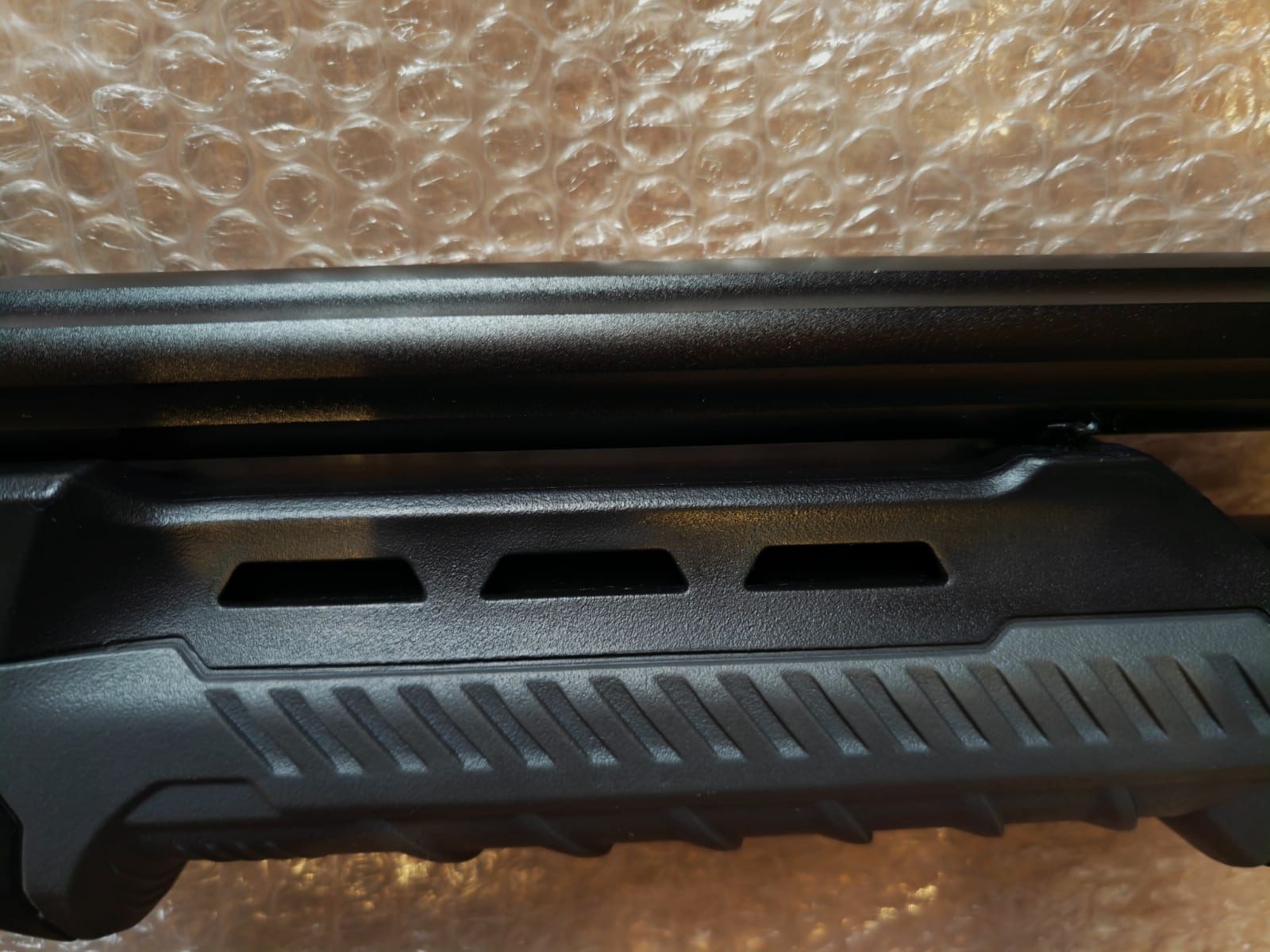 GoGun AEA Megalodon F-Serie 7,5 Joule | Kaliber .50 Luft / PCP karabin | z JADS podwójnym zbiornikiem | 2x 12 nabojowe magazynki aluminiowe | + wkładki stabilizujące do chwytu | z akcesoriami i fakturą