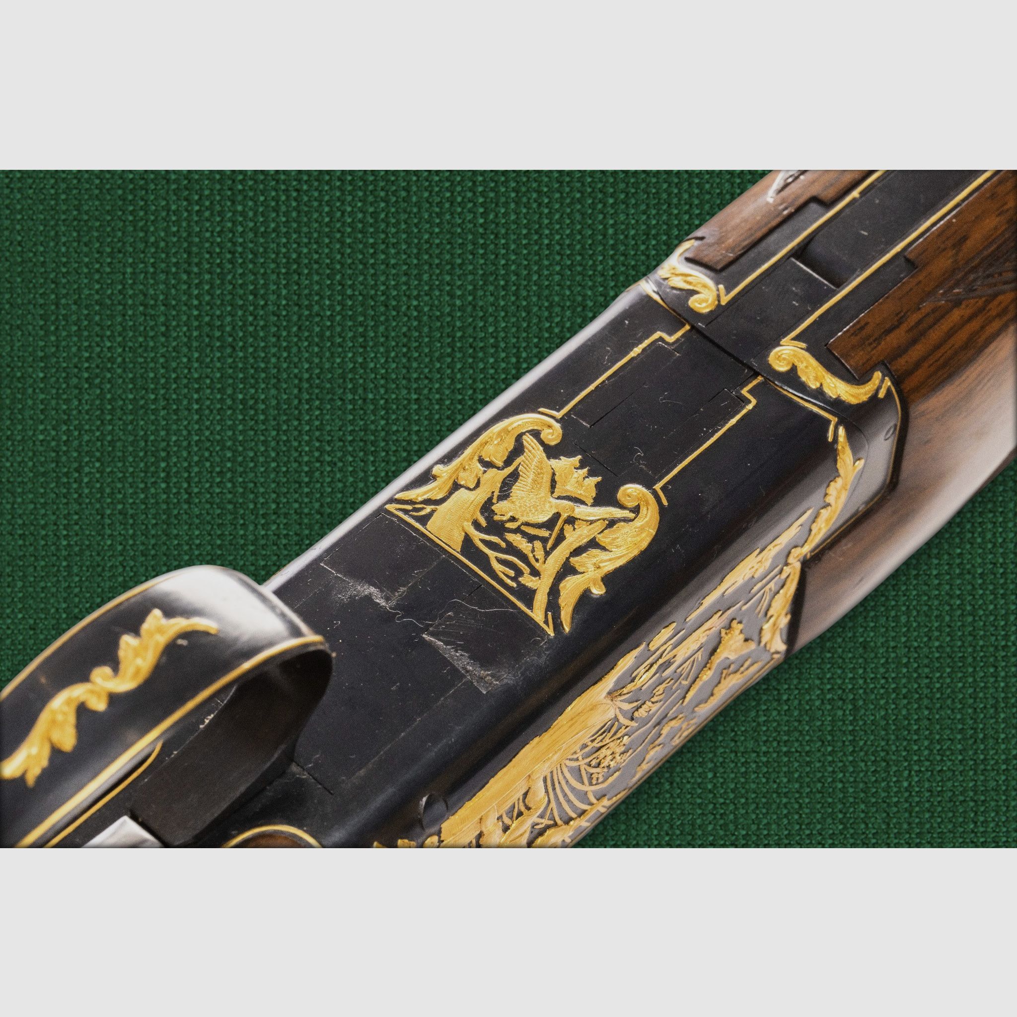 2 Browning B25 / FCS 25 Luxus-Flinten – Goldgravur – Sammlerzustand – Zertifikat