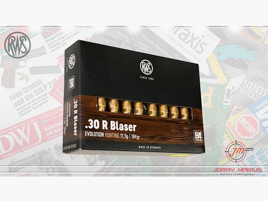 .30R Blaser RWS 11.9g 184gr Evolution