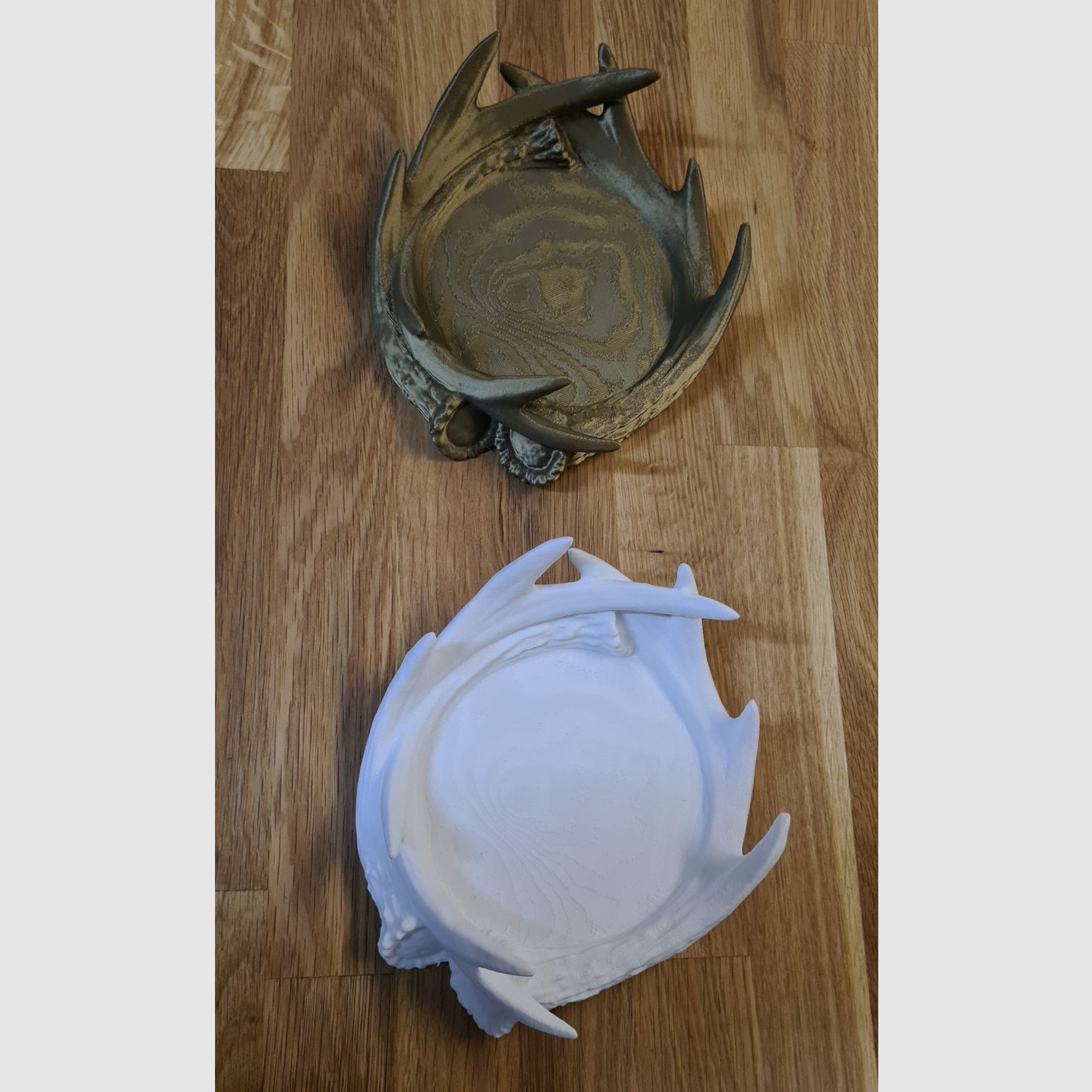 Deko-Schale "Abwurfstangen"