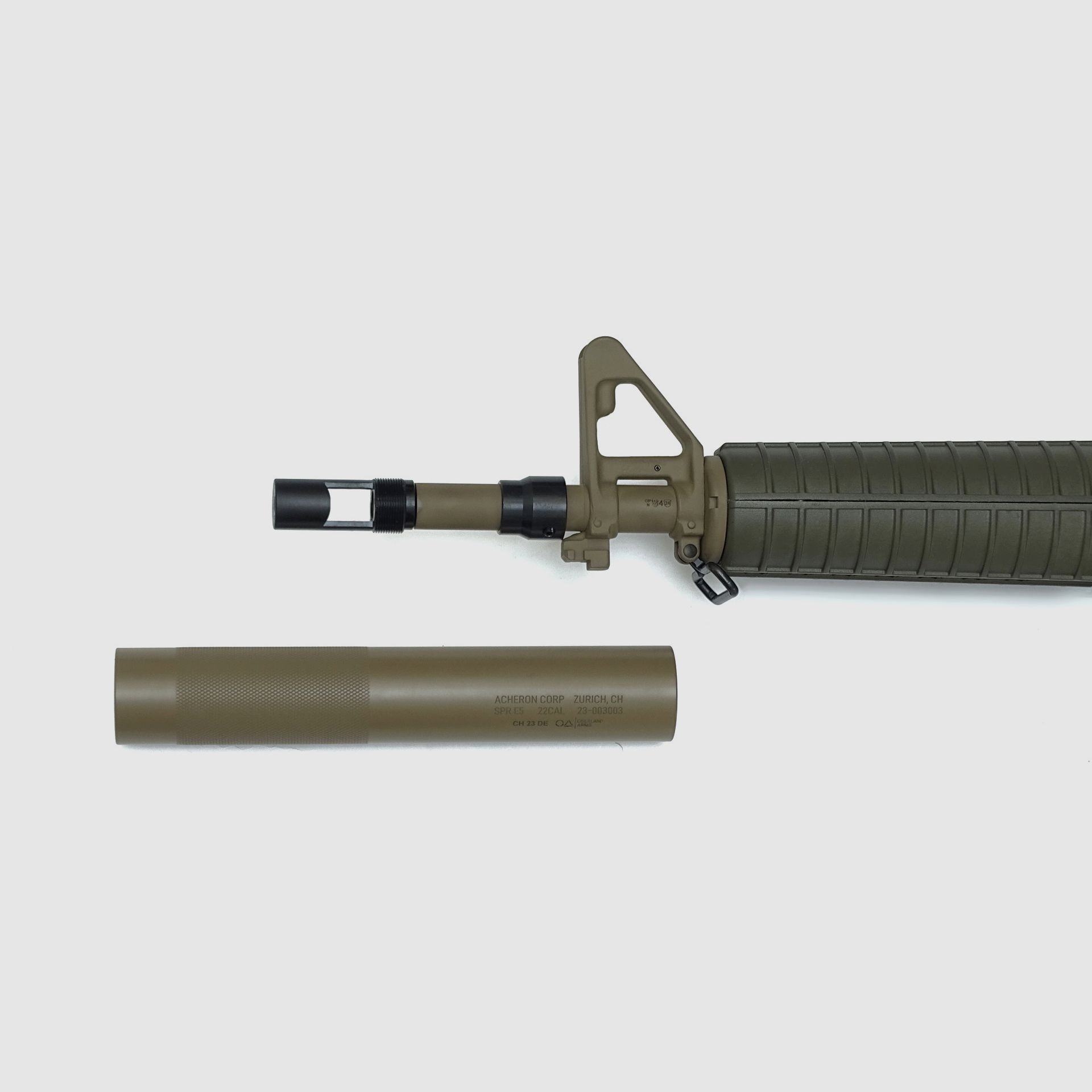 OA SPR Compensator .223Rem. – Perfect voor SPR Mk12 Mod.0 of Mod.1 of Gordon Carbine, afbeelding 4 van 5