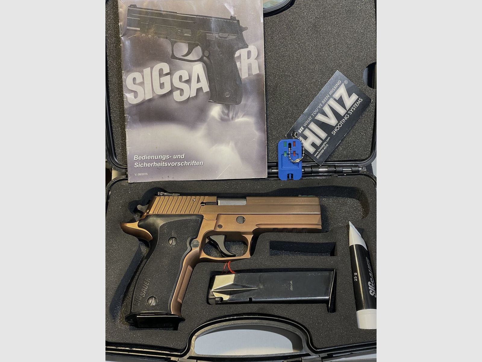 SIG Sauer P226 LDC II (Single piece - TiCN-MP coating copper!)