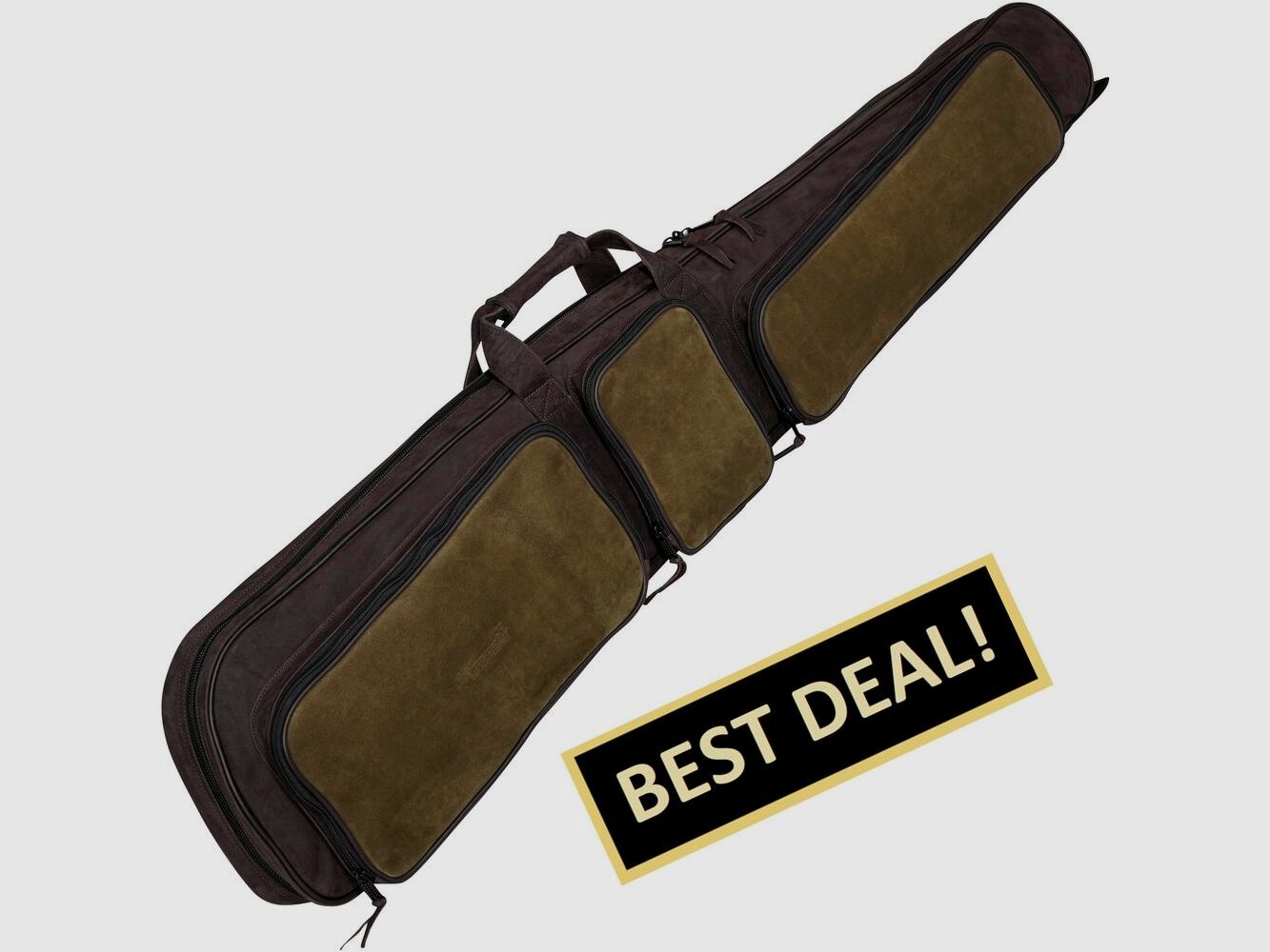 Parforce long gun case All-in leather two-tone