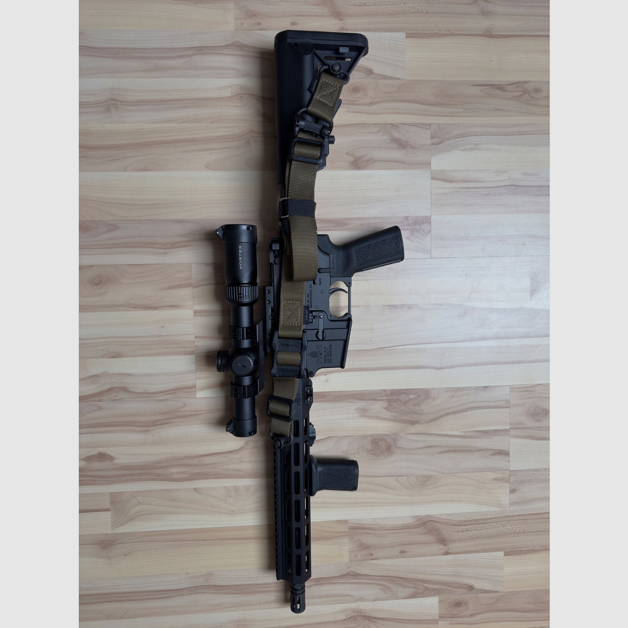 IWI Zion 12,5" AR15 223/5.56 Komplettset + LPVO, Magazine, Munition....uvm.