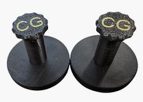 A set (2 pieces) CG magnet short weapon holder - MADE IN GERMANY for your handgun, in the safe, to save space. Tested in the store, it also holds revolvers up to 2.1kg.