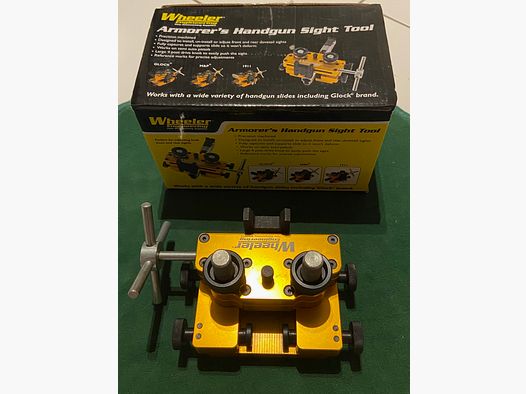 Montagewerkzeug für Visierungen & Zielfernrohre  - Sight Movers - Wheeler Armorers Handgun Sight Tool